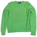 Polo By Ralph Lauren Sweaters | Iconic Polo Ralph Lauren Cashmere Crew Neck Sweater- Large | Color: Green | Size: L