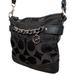 Coach Bags | Coach Signature Chain Duffle Handbag Purse Black Crossbody Shoulder F19730 | Color: Black | Size: Os