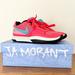 Nike Shoes | Ja Morant Nike Ember Glow Lighting Men 5.5 / Women 7 New With Box | Color: Blue/Pink | Size: 7