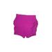 Avia Athletic Shorts: Purple Print Activewear - Women's Size Small