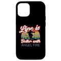 Hülle für iPhone 15 Pro Angel Fire Souvenirs / "Life Is Better With Angel Fire!"