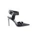 DKNY Heels: Pumps Stilleto Chic Black Print Shoes - Women's Size 8 - Pointed Toe