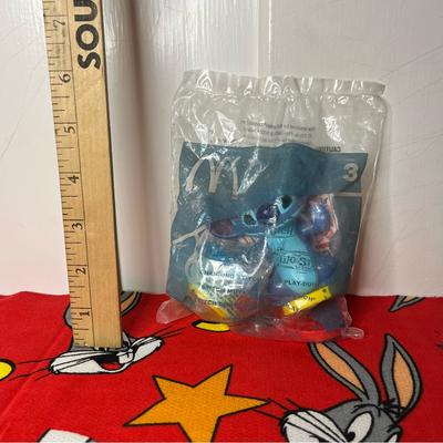 Disney Toys | 2004 Lilo & Stitch The Series Mcdonald’s Toy Changing Stitch With Play Doh | Color: Blue | Size: Osb