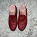 Gucci Shoes | Authentic Red Soft Leather Gucci Loafers Size Eu 37. Great Condition! | Color: Red | Size: 37