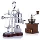 NOALED Coffee Machine Coffee Maker Stainless Programmable Setting Silent Operation Drip Coffeemaker with Coffee Pot and Filter favorite gift