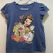 Disney Shirts & Tops | Disney Princess Beauty & The Beast Short Sleeve Blue Shirt Size 3 | Color: Blue/Yellow | Size: 3tg