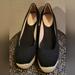 J. Crew Shoes | Euc J Crew Seville Black Espadrille Wedges Size 7.5 | Color: Black/Tan | Size: 7.5