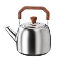 316 Stainless Steel Whistling Kettle with spout Cover,4L-7L Hot Water Boiler Kettle,Portable Kitchen Stovetop Hob Kettle,Camping Tea Kettle Teapot for Gas Stove Induction Cooker