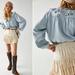 Free People Skirts | Free People Frostbite Ruffles Tiered Exposed Zipper Mini Skirt 8 | Color: Cream | Size: 8