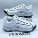 Nike Shoes | Nike Alpha Huarache Elite 4 Turf Softball White Fd2746-102 Womens Size 8.5 New | Color: Silver/White | Size: 8.5