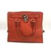 Michael Kors Bags | Michael Kors Hamilton Large Mandarin Red/Gold Saffiano Leather Tote Bag | Color: Orange/Red | Size: Large