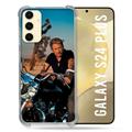 Cokitec Verstärkte Schutzhülle für Samsung Galaxy S24 Plus, Musik Johnny Hallyday Moto