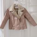 Zara Jackets & Coats | Girls Moto Jacket | Color: Pink | Size: 10g