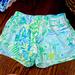 Lilly Pulitzer Shorts | Brand New Lilly Pulitzer Retired Print Shorts | Color: Blue | Size: Xs
