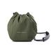 SCUDGOOD Camera Bag Camera Case Drawstring Soft Camera Bag with Adjustable Strap Vintage DSLR Lens Case Gadget for Travel Camera Bag Canvas PU Leather