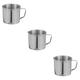 ABOOFAN 3 Pcs Experimental Beaker Vessel Tools Laboratory Measuring Cup Espresso Glasses Frothing Jug Clear Coffee Mug Sample Collection Cup Scale Strong Coffee Stainless Steel