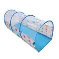 Luwecf Cute Playhouse Kids Play Tent with Tunnel Cubby House Toy House, Blue, as described