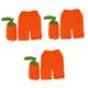 Veemoon 3 Sets Baby Photoshoot Clothing Cute Outfit Cute Clothing Handmade Knit Baby Costumes Halloween Cosplay Clothing The Gift Baby Carrot Hat Pumpkin Newborn Outfit Baby Outfits