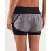 Lululemon Shorts | Lululemon Shorts Women’s 6 Gray Speed Squad Athletic Running Workout Sporty | Color: Gray | Size: 6