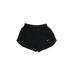 Nike Athletic Shorts: Black Color Block Activewear - Women's Size Small