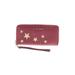 MICHAEL Michael Kors Leather Wristlet: Burgundy Bags