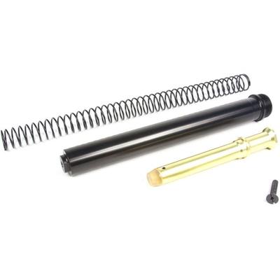JE Machine Tech A2 .223 Buffer Tube Combo Kit Buffer Tube/Buffer Spring/Gold Buffer/A2 Screws Black PS-BTA Combo2