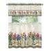 Garden Blooms Printed Tier & Valance Set - 2 Sizes