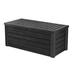 Keter Westwood 150 Gallon Large Durable Resin Outdoor Storage Deck Box For Furniture and Supplies, Grey - 150 Gallon