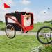 Myhomekeepers Outdoor Heavy Duty Foldable Utility Pet Stroller Dog Carriers Bicycle Trailer | Wayfair YJYX14105A