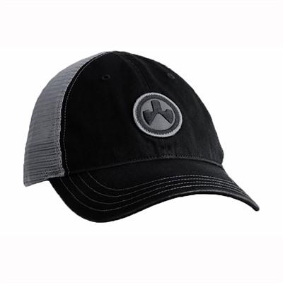 Magpul Icon Patch Trucker Hats - Icon Path Garment Washed Trucker Hat Black/Charcoal