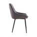 Mercer41 Madeleina Tufted Velvet Side Chair Dining Chair Velvet in Gray | Wayfair CFF1F3C8360C4D73AB57531429C095EE