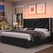 Willa Arlo™ Interiors Sturminster Velvet Upholstered Wingback Storage Bed | Queen | Wayfair 1054770B42B74709AF991D6F9F1F4B35