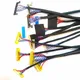 15pcs LVDS cable kit for10-65inch screen 20pin 30pin 40pin 51pin 6bit 8bit Commonly used screen