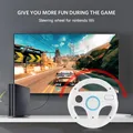 New Durable Plastic Steering Wheel For Nintend For Wii For Mario Kart Racing Games Remote Controller