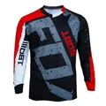 Maillot de cyclisme à manches pour VTT chemise de descente T-shirt de motocross vêtements de vélo