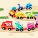 Magnetic Wooden Dinosaurs Train Set 11Pcs Number Wooden Toy Learning Cars with Numbers Color Train