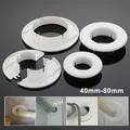 1pc Tubi Aria Condizionata Copertura Da Parete Copertura Decorativa Cavo Ingresso Cavo Passaggio 40-80mm Foro Copertura Copertura Tubo Aria Condizionata copertura