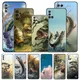 Coque de téléphone souple anti-chute pour Samsung pêche à la carpe de rivière coque pour A71 A54