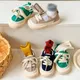 Baywell-Chaussures en toile pour enfants baskets basses pour tout-petits chaussures solides pour