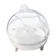 Bath Container Small Animal Toilet Large Space Transparent Shower Room Hamster Sand Cage Accessories