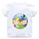 Cartoon children's fun Ben And Holly Kingdom T-shirt cute girl clothes baby boy T-shirt summer short