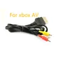 1.8m HD AV Cable TV RCA Audio Cord Video Wire Adapter For XBOX