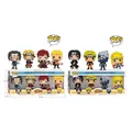 Hot 4Pcs Sales Funko Pop NARUTO Anime Figure Toy Pvc Model Doll Collectible Action Figuras Bluey