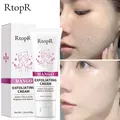 RtopR Face Exfoliating Cream Deep Exfoliator Gel Moisturizer Mango Repair Facial Scrub Cleaner