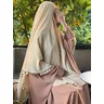 Eid Ramadan Party Long Khimar Women paillettes nappa Hijab musulmano Khimars Hijabs foulard scialle