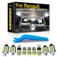 Lumière LED intérieure de voiture pour Renault Scenic 2 3 4 XMOD Grand Scenic 2 3 Espace 4
