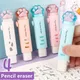 Gomme en caoutchouc portable pour enfants design push-pull Kawaii conception de patte de chat