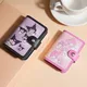 Kawaii Sanurgente Hello Kitty Wallet Pu Mini Album Gift Card Bag Id Credit Card Bag Cute Kuromi