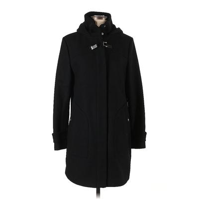 Cole Haan Wool Coat: Black Jackets & Outerwear - Women's Size 10