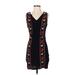 Old Navy Casual Dress - Mini: Black Aztec or Tribal Print Dresses - Women's Size X-Small